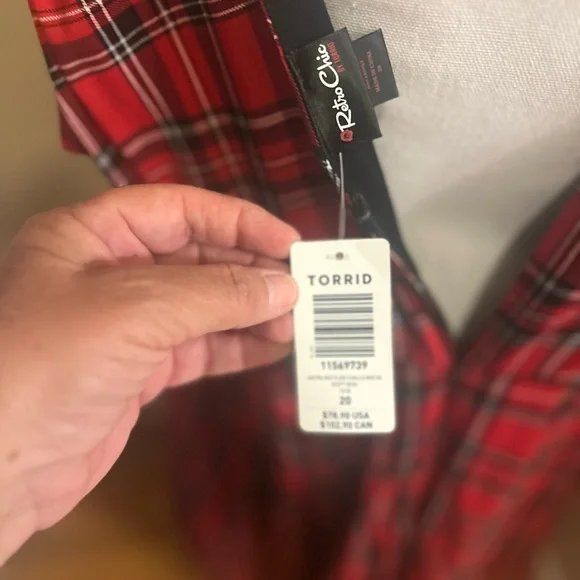 Torrid Christmas Retro style dress size 20... - Picture 3 of 10